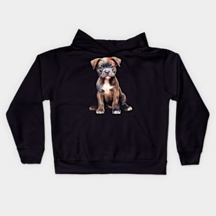 Puppy Staffordshire Bullterrier Kids Hoodie